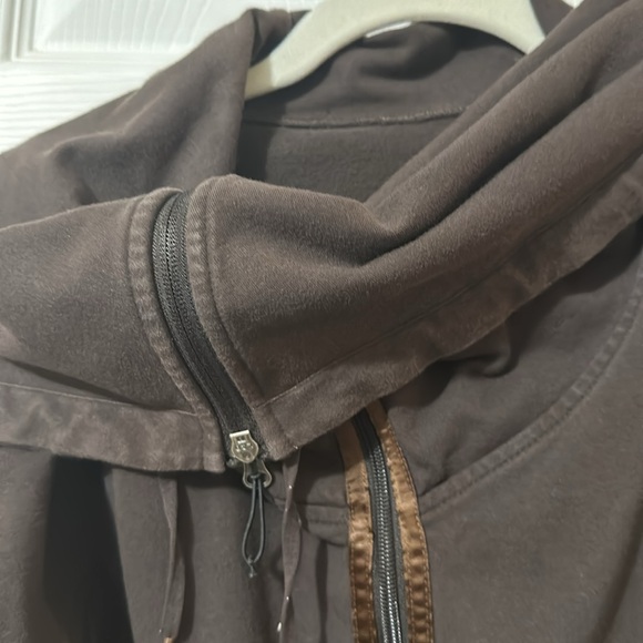 Lululemon cocoa brown cooled zip up sweater - Picture 5 of 6